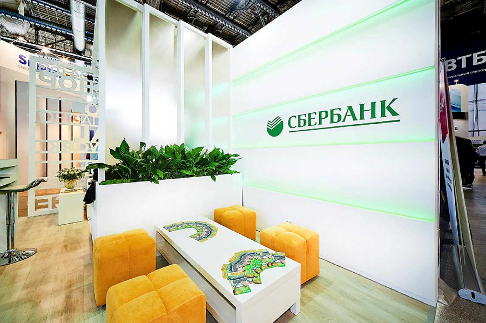 Стенд для Сбербанка России