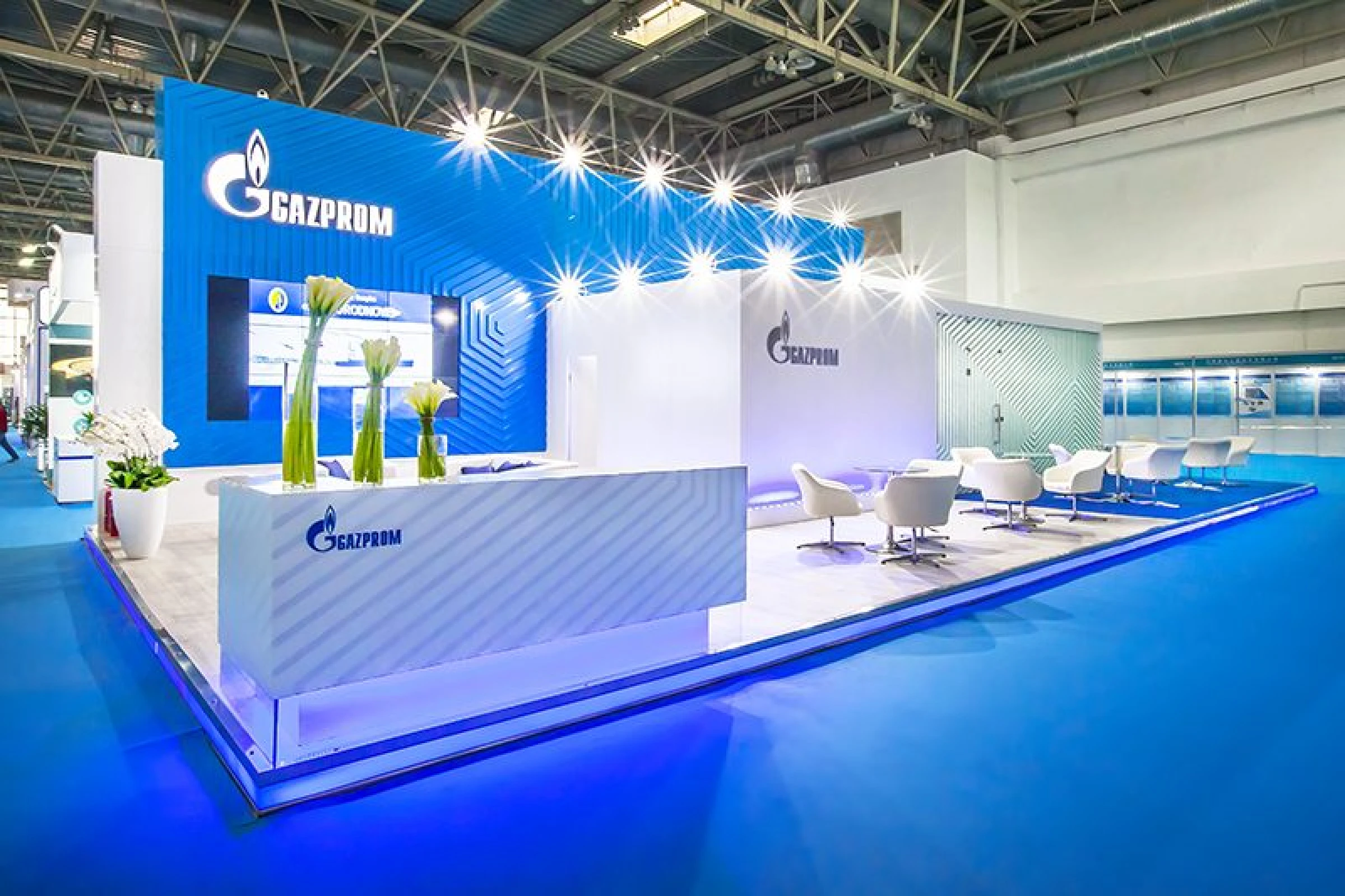 Stand for Gazprom