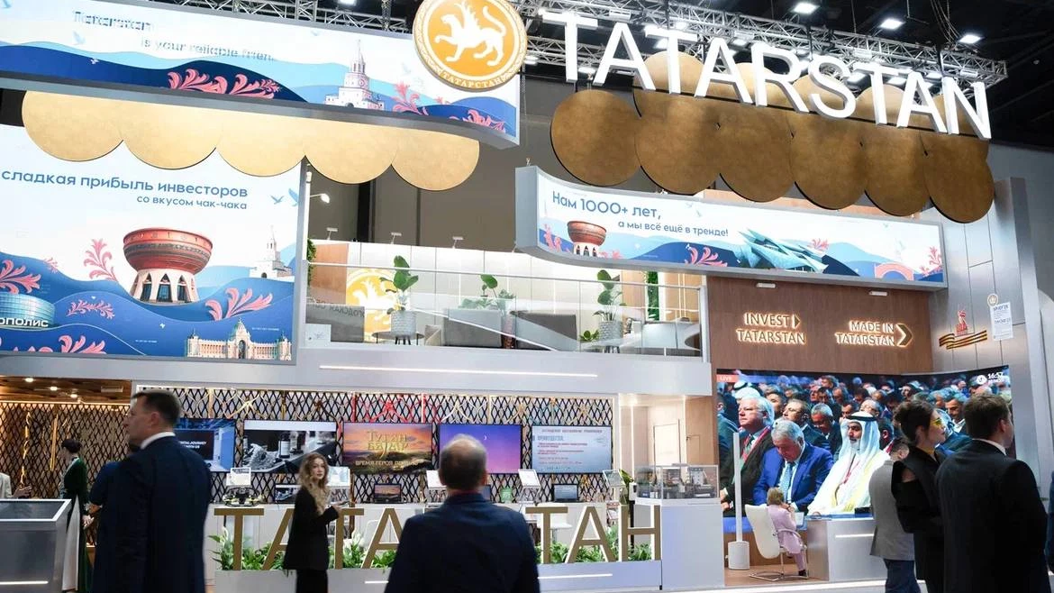 Стенд для Республики Татарстан на ПМЭФ 2025