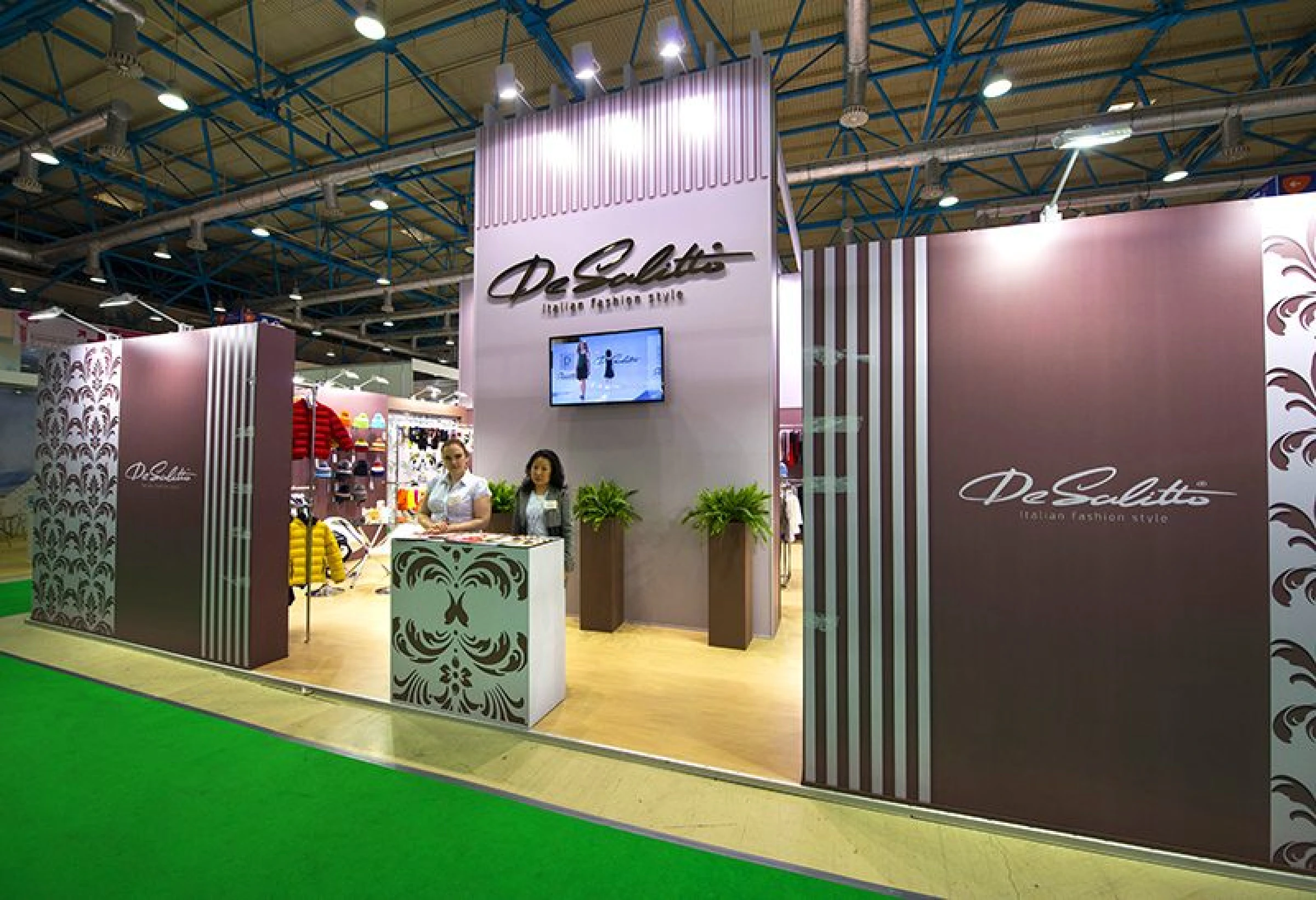 Stand for DeSallito Company