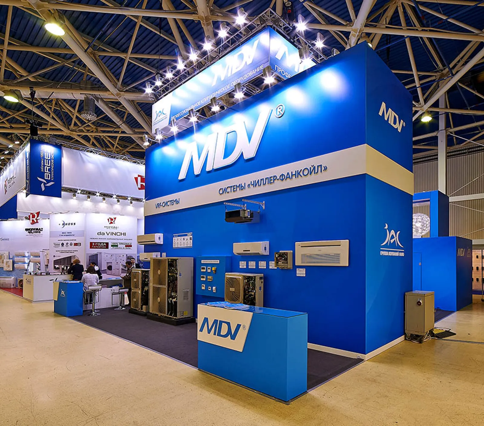 Стенд для компаний MDV и JAK