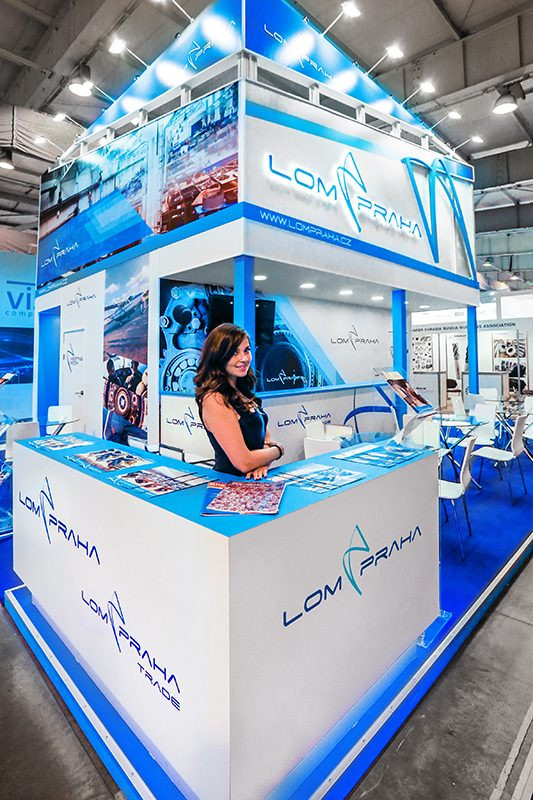Stand for Lom PRAHA - MAKS 2017 Aviasalon