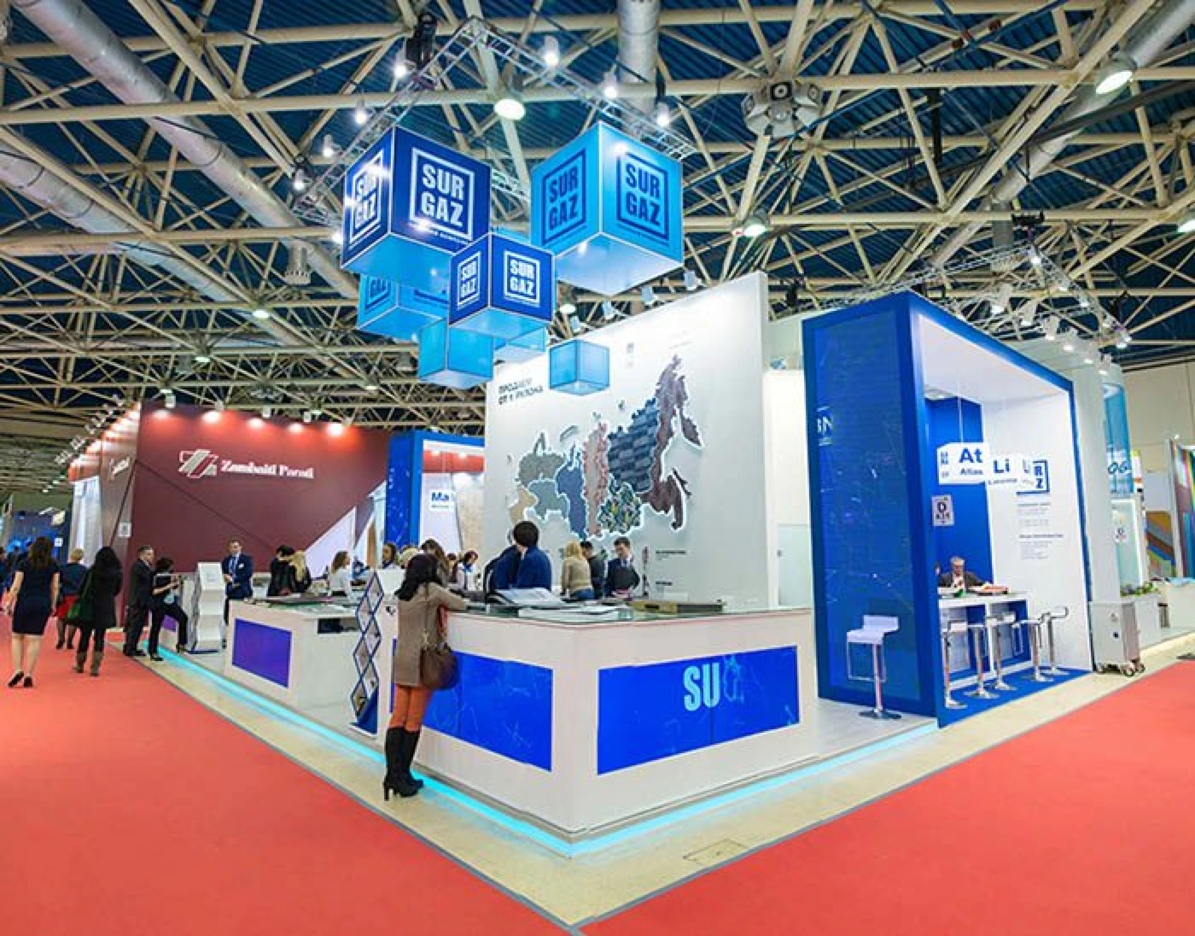 Stand for Surgaz Company