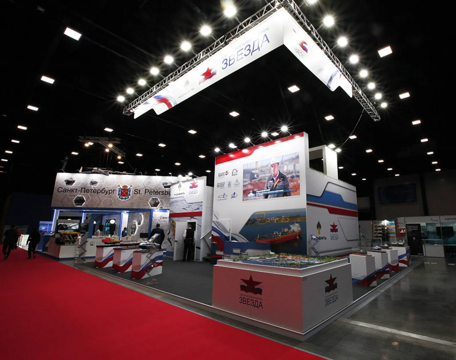 Stand for Zvezda plant