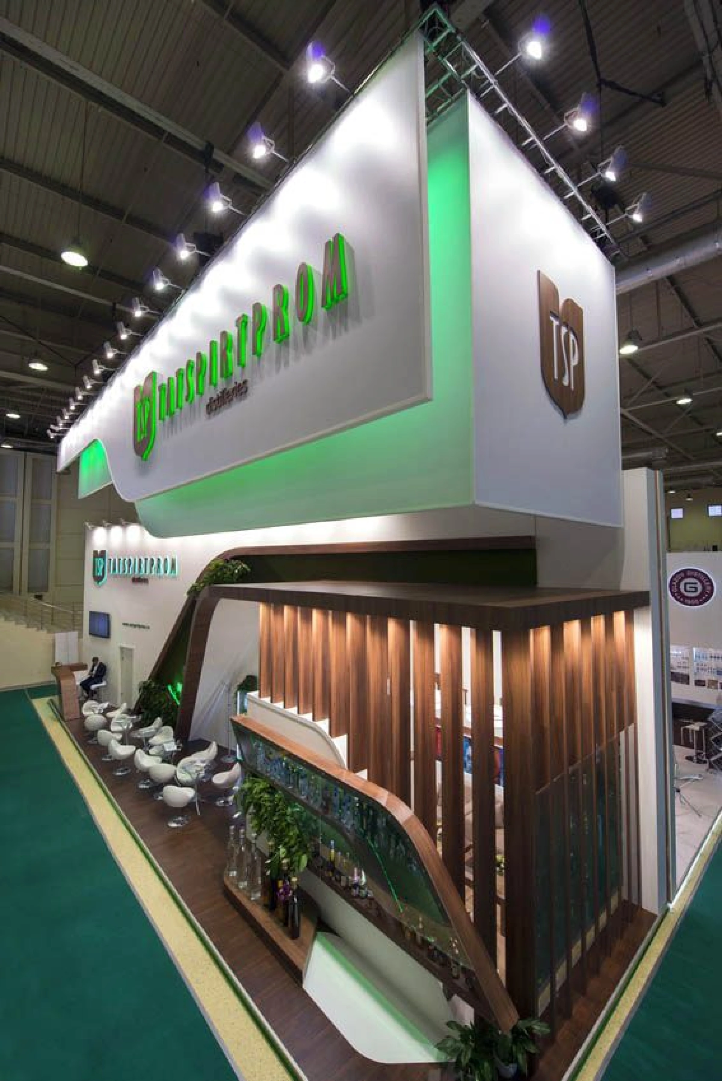 Stand for TatSpirtProm Company