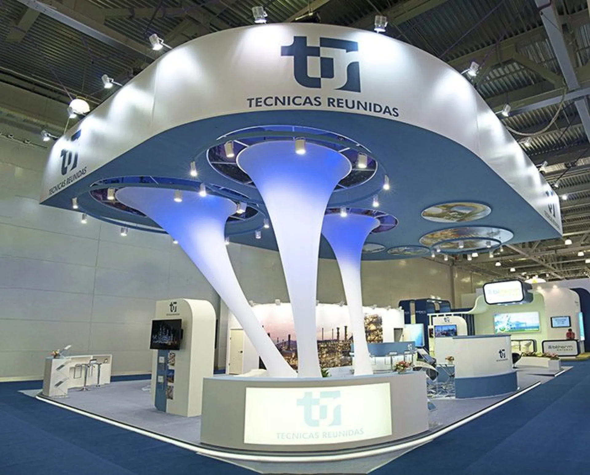 Стенд для TECNICAS REUNIDAS