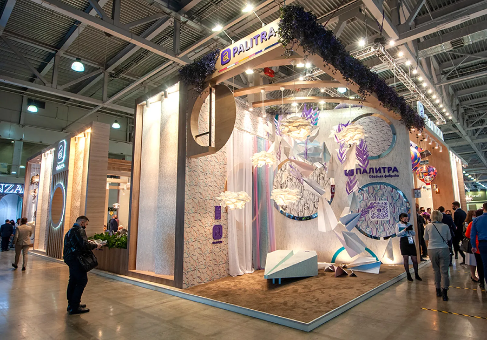 Stand for Palitra Wallcovering factory — фото 5
