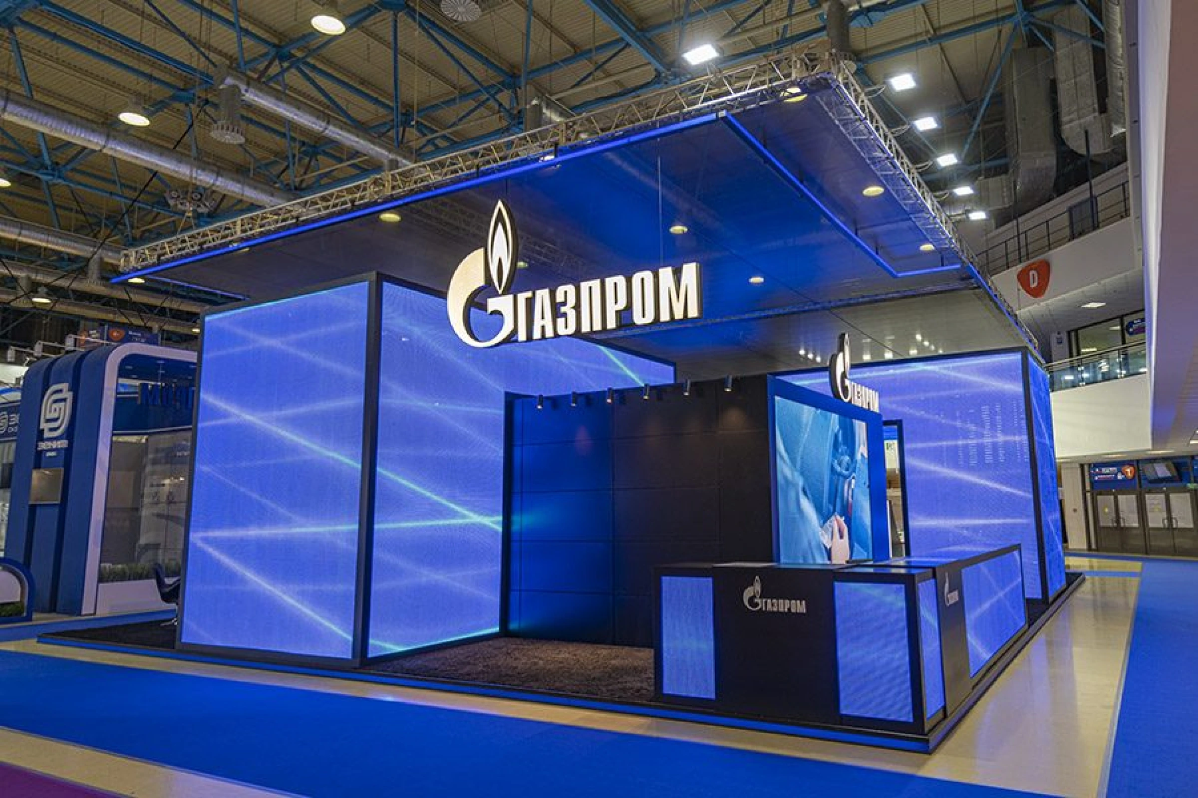 Стенд для ПАО "Газпром"