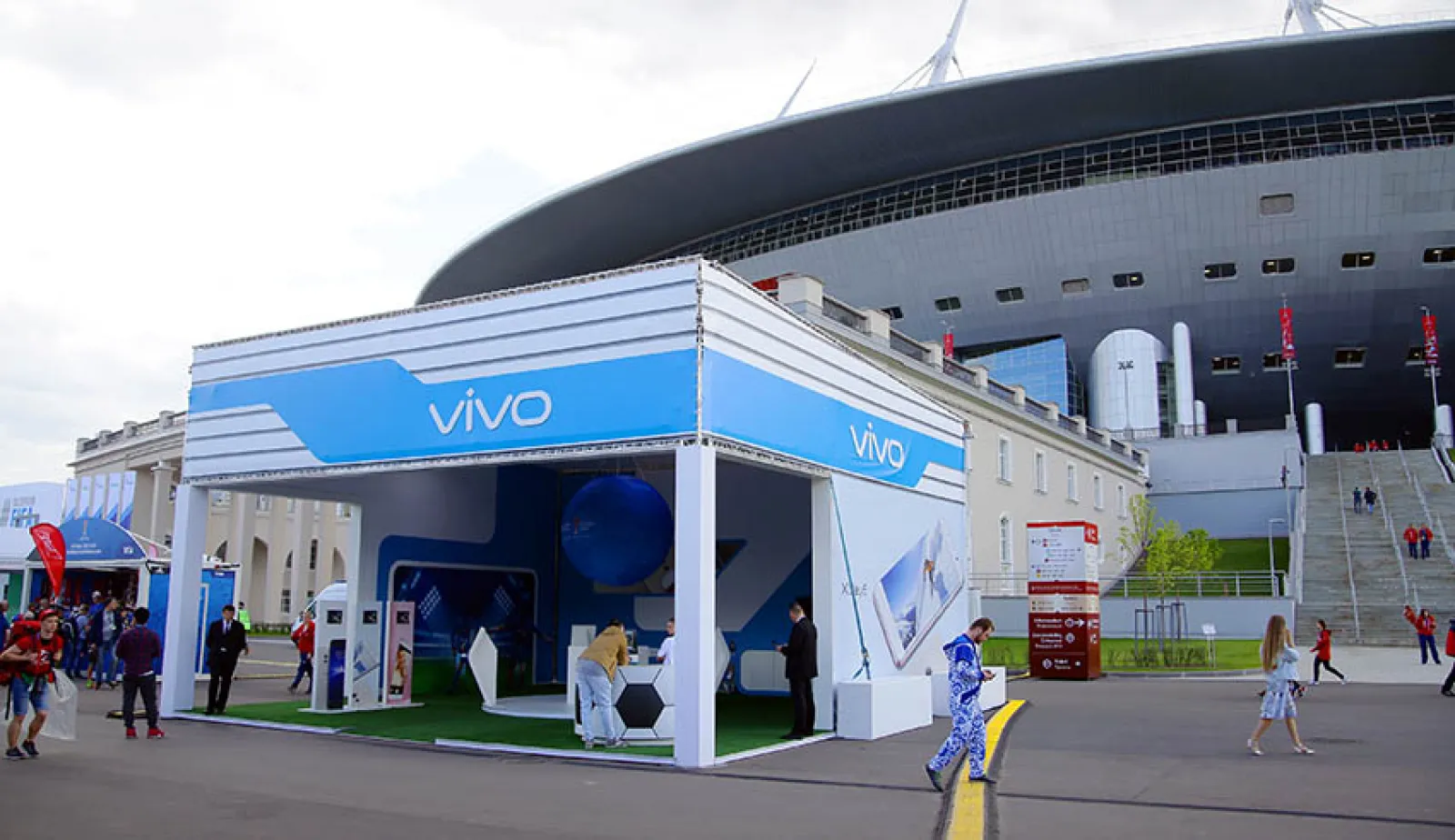 Стенд и мероприятие для VIVO — фото 4
