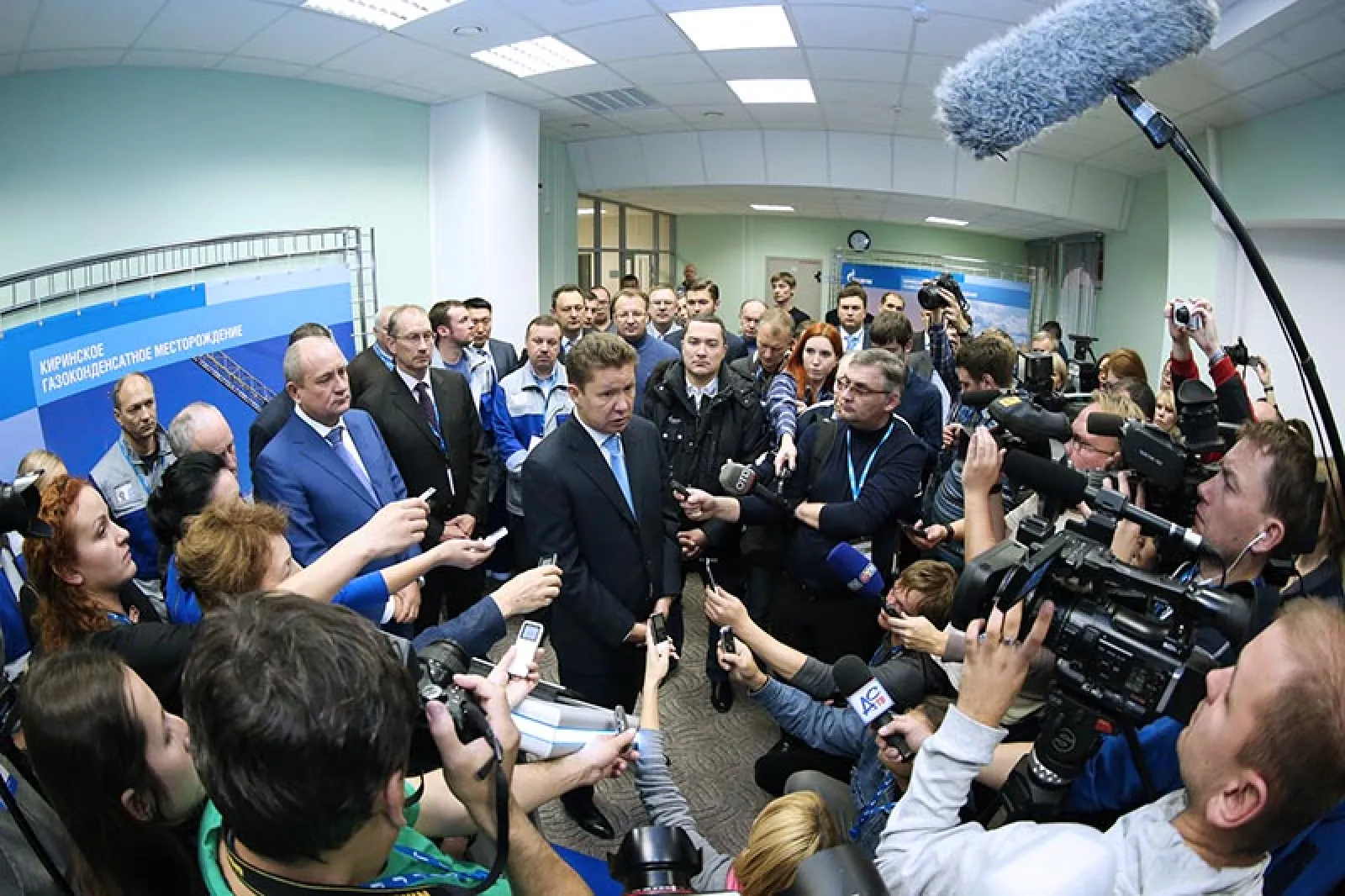 Оформление торжественного открытия Киринского месторождения для ОАО "Газпром" — фото 14