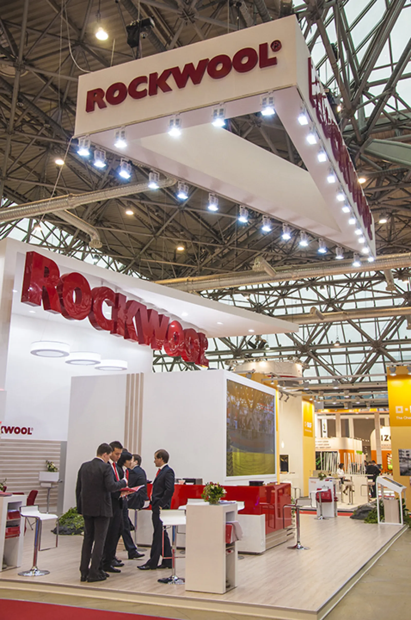 Стенд для компании ROCKWOOL
