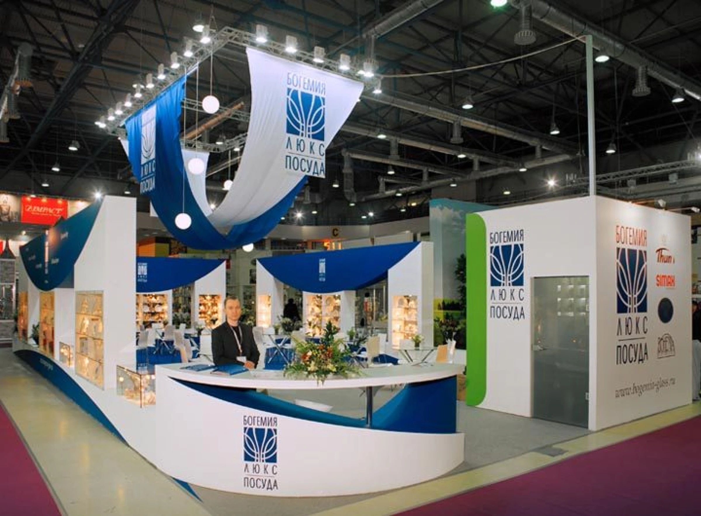 Stand for Bohemia Lux Company
