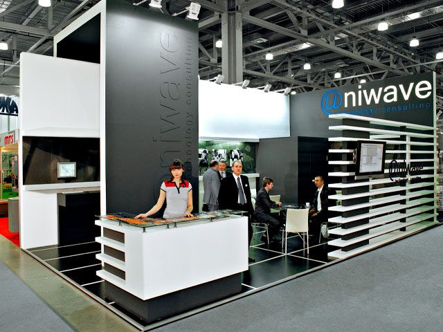 Stand for UNIWAVE Company