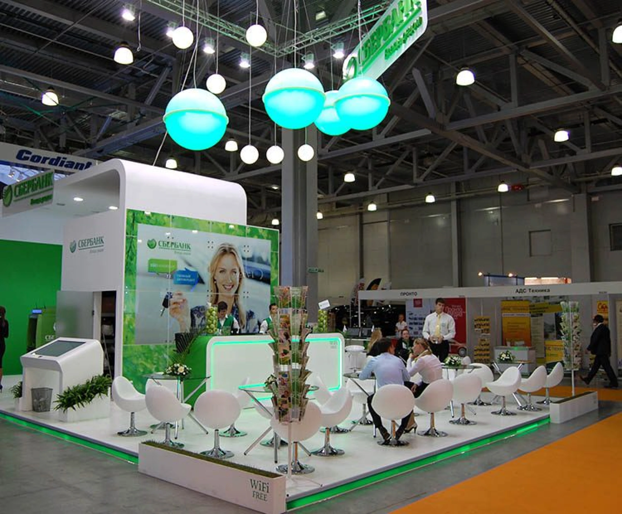 Stand for Sberbank