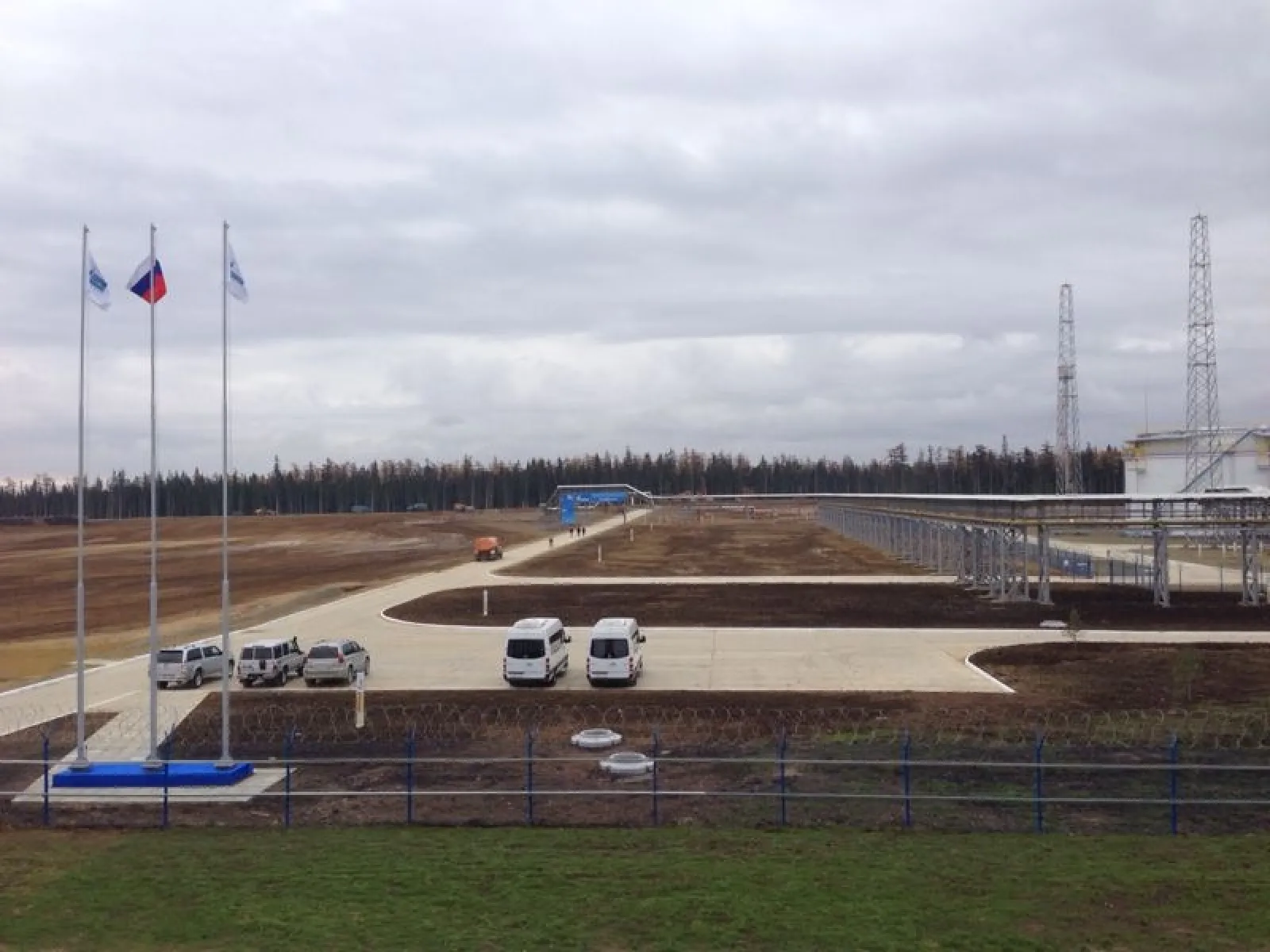 Оформление торжественного открытия Киринского месторождения для ОАО "Газпром" — фото 16