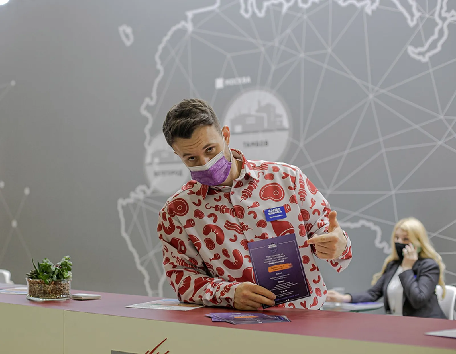 Стенд для компании Русагро, бренд "Слово Мясника" — фото 7