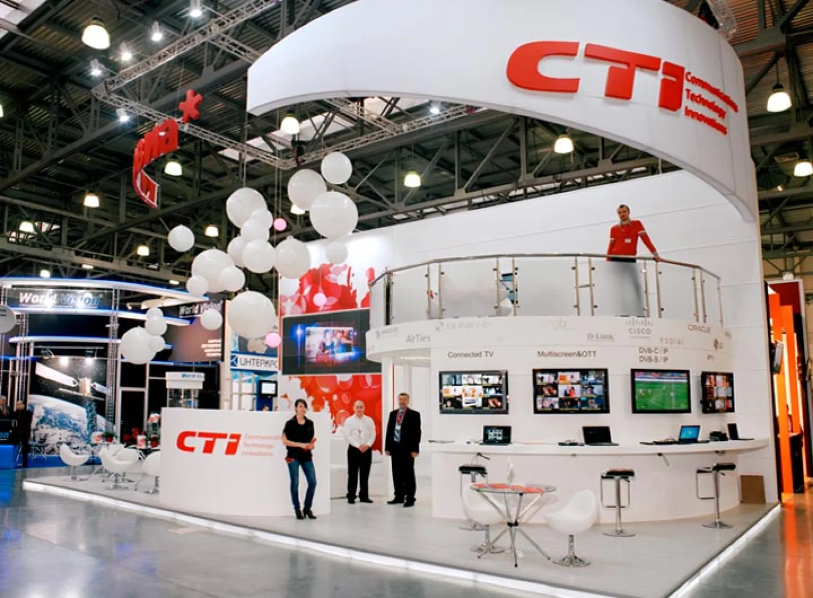 Стенд для компании CTI