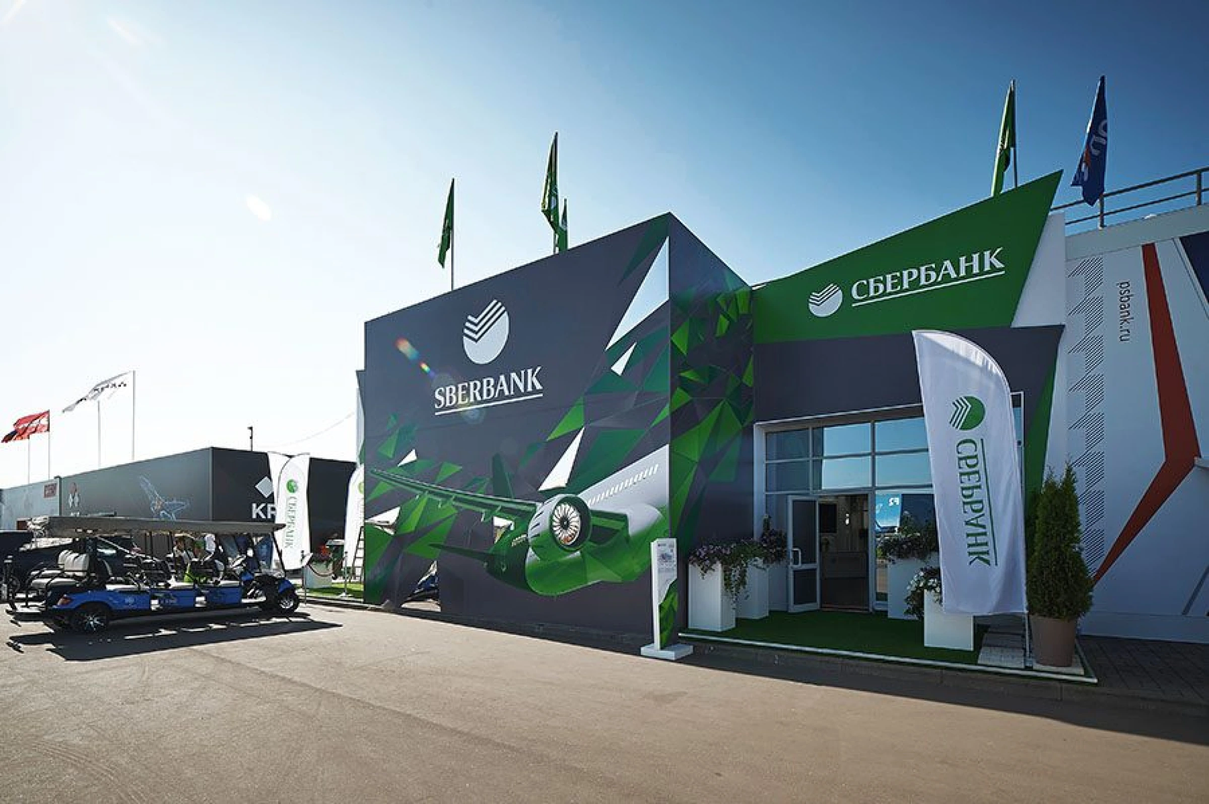 Оформление шале для ПАО "Сбербанк"