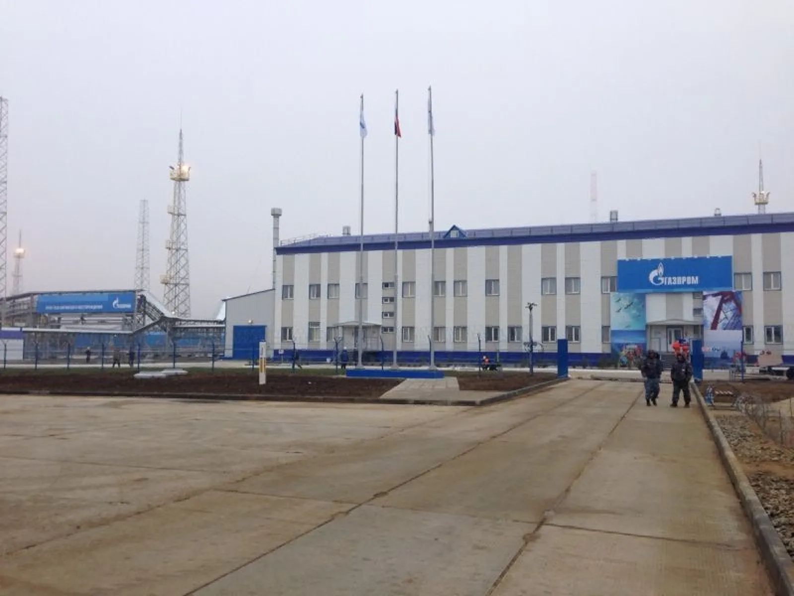 Оформление торжественного открытия Киринского месторождения для ОАО "Газпром" — фото 10