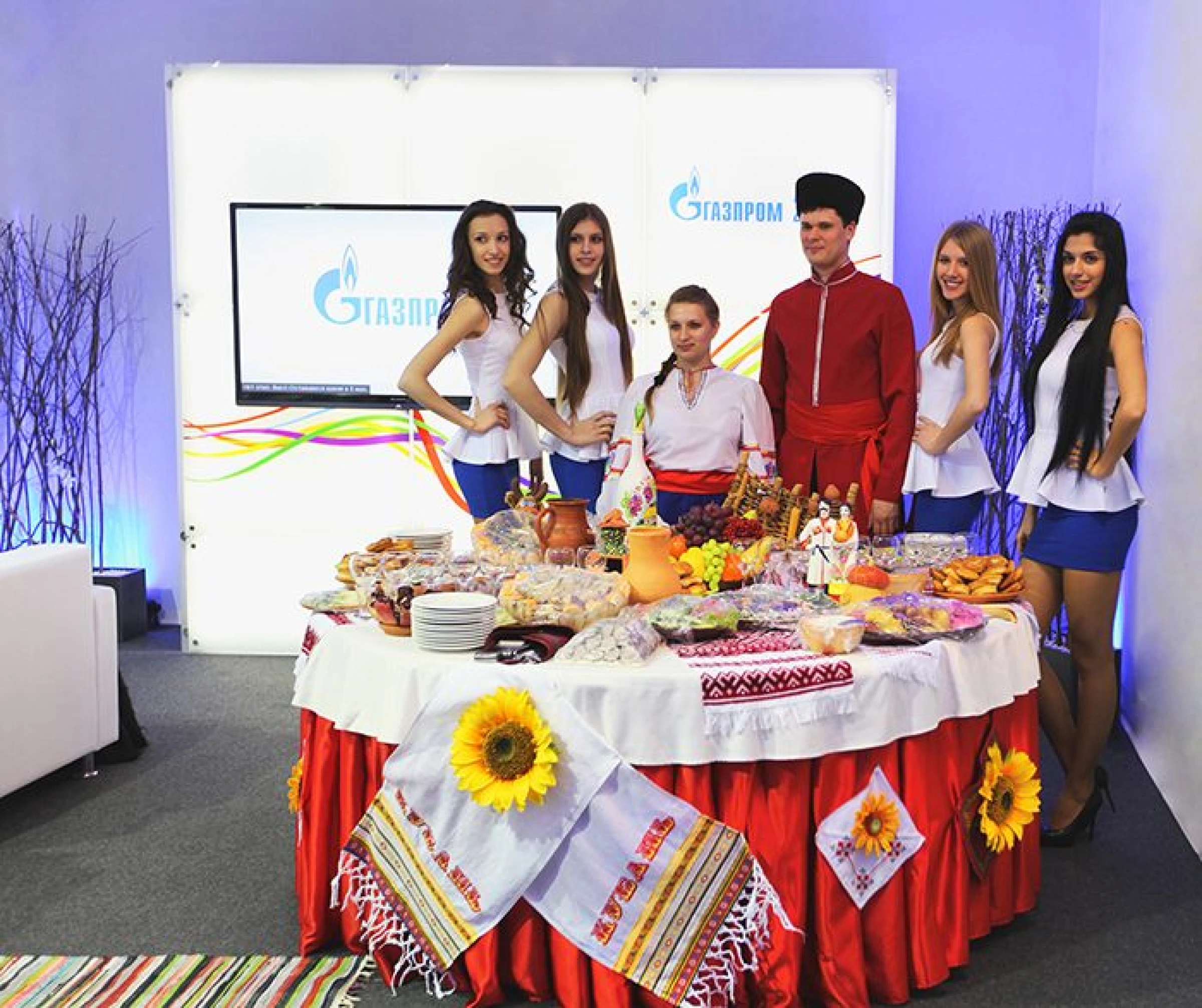 Grand Openning of Gazprom's compressor station in Krasnodar Region